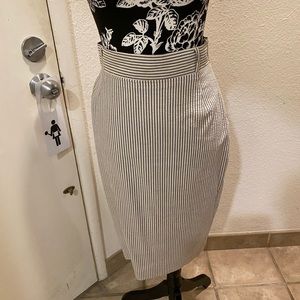 Vintage Norma Kamali pencil skirt